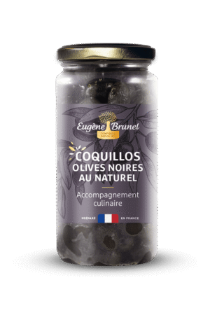 Olives Noires au naturel - Coquillos